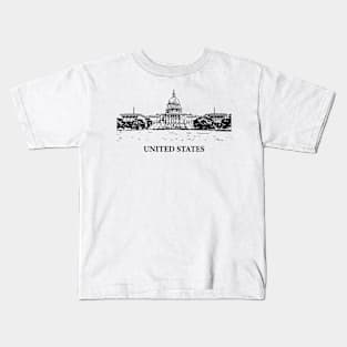 United States Kids T-Shirt